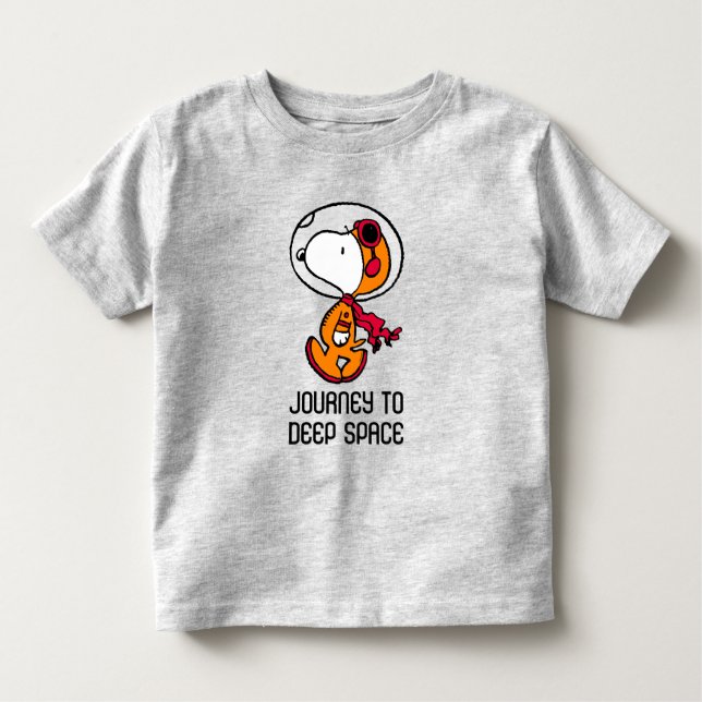 T-shirt Pour Les Tous Petits ESPACE | Astronaute de Snoopy (Devant)