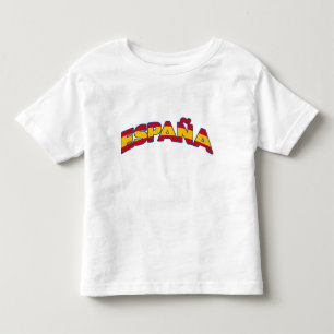 T-shirt Pour Les Tous Petits Espagne 1
