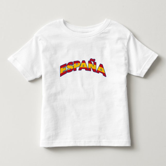 T-shirt Pour Les Tous Petits Espagne 1 (Devant)
