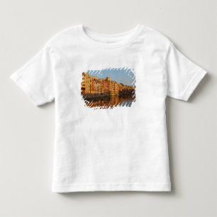 T-shirt Pour Les Tous Petits Espagne. Catalogne. Gérone. Maisons de l'Onyar