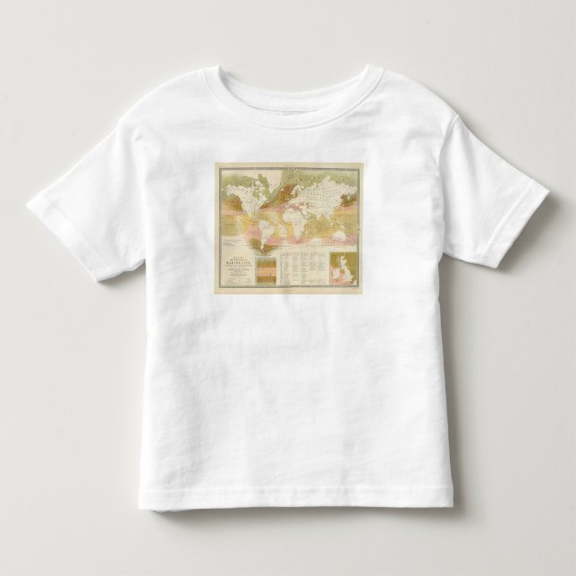 T-shirt Pour Les Tous Petits Espèce marine (Devant)