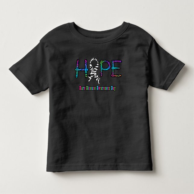 T-shirt Pour Les Tous Petits Espoir de sensibilisation aux maladies rares (Devant)