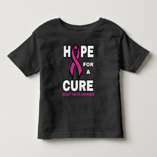 T-shirt Pour Les Tous Petits Espoir d'une guérison...Cancer du sein