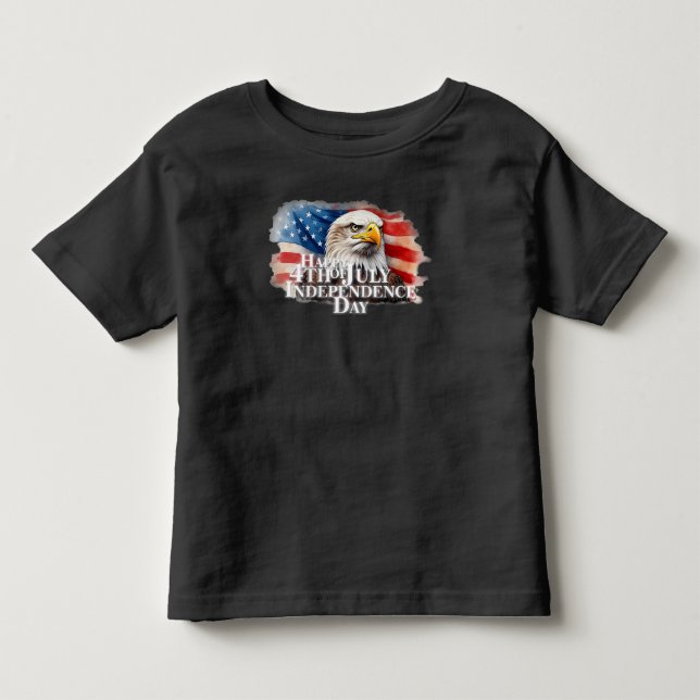 T-shirt Pour Les Tous Petits Esprit d'indépendance (Devant)