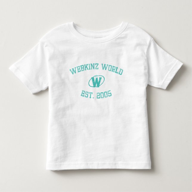 T-shirt Pour Les Tous Petits Est du monde de Webkinz. 2005 (Devant)