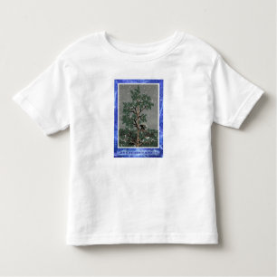 T-shirt Pour Les Tous Petits Et Une Porcupine Dans Un Pin Tree