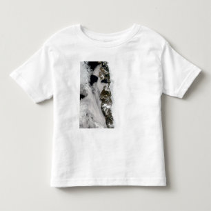 T-shirt Pour Les Tous Petits Étangs d'eaux de fonte le long de côte ouest du