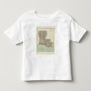 T-shirt Pour Les Tous Petits État de la Louisiane