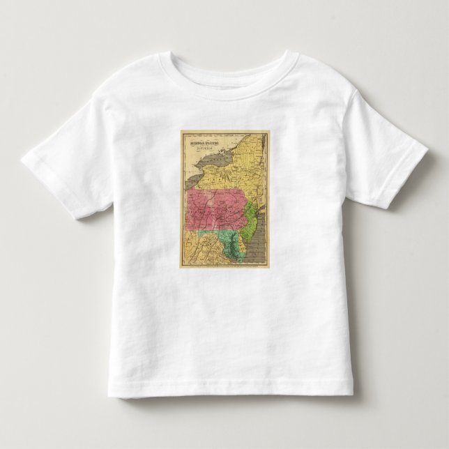 T-shirt Pour Les Tous Petits États 3 de milieu (Devant)