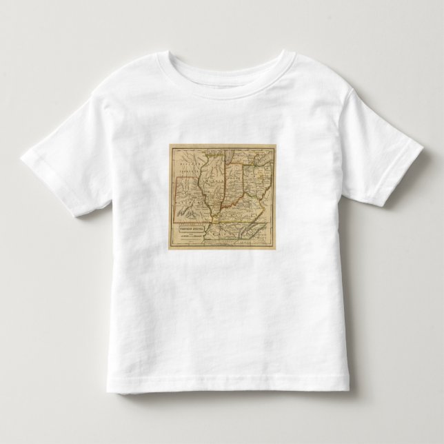 T-shirt Pour Les Tous Petits États Occidentaux (Devant)