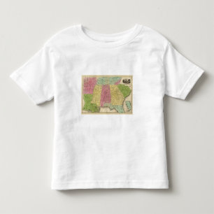 T-shirt Pour Les Tous Petits États sudiste avec la partie du sud de la Floride