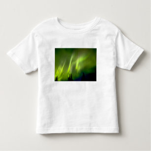 T-shirt Pour Les Tous Petits États-Unis, Alaska, Chena Hot Springs.Aurora 3