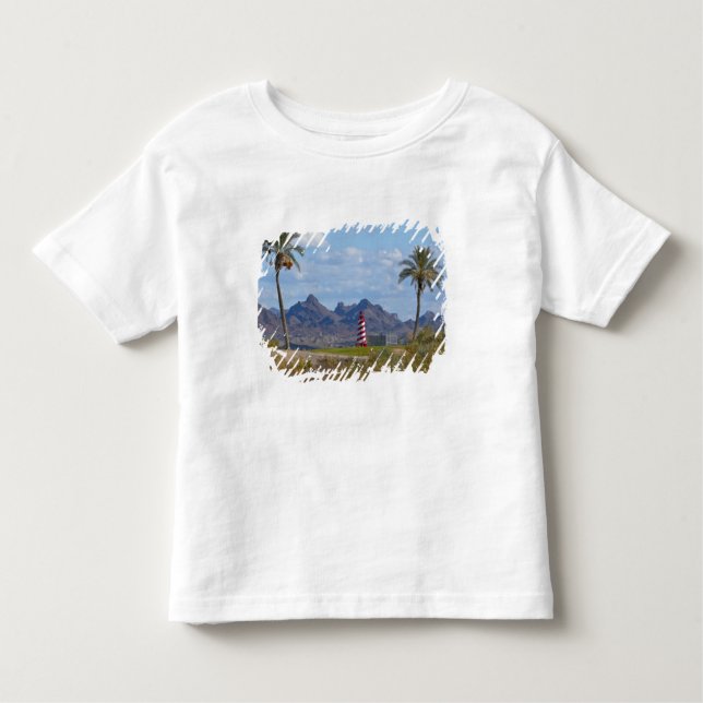 T-shirt Pour Les Tous Petits États-Unis, Arizona, Lake Havasu City. Phare suiva (Devant)