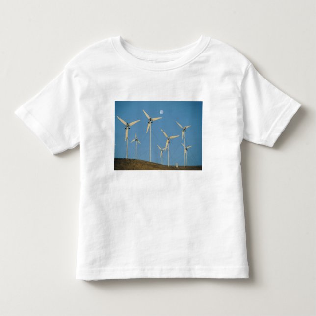 T-shirt Pour Les Tous Petits États-Unis, Californie, Altamont Pass, générateurs (Devant)