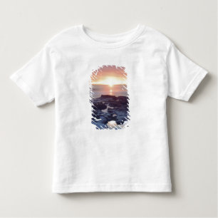 T-shirt Pour Les Tous Petits États-Unis, Californie, San Diego. Marée des falai
