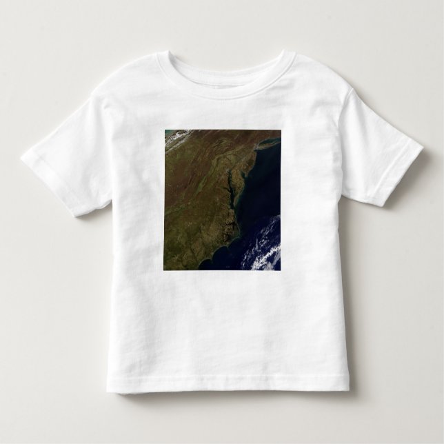 T-shirt Pour Les Tous Petits États-Unis du centre de l'Atlantique (Devant)
