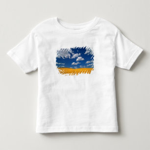 T-shirt Pour Les Tous Petits États-Unis, État de Washington, Colfax. L'orge mûr