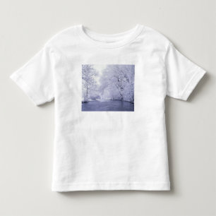 T-shirt Pour Les Tous Petits États-Unis, Kentucky, Louisville. Couvert de neige