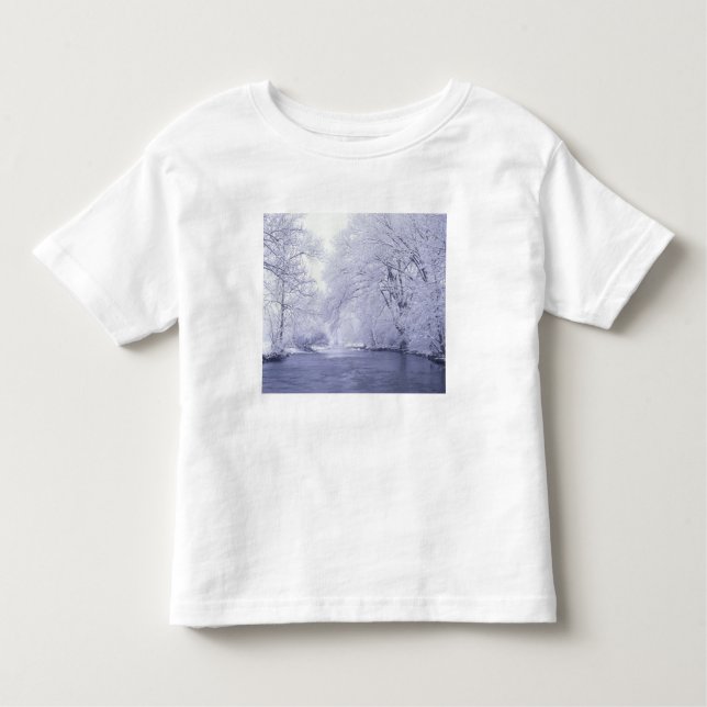 T-shirt Pour Les Tous Petits États-Unis, Kentucky, Louisville. Neige (Devant)
