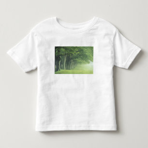 T-shirt Pour Les Tous Petits États-Unis, Kentucky. Rangée d'arbres au printemps