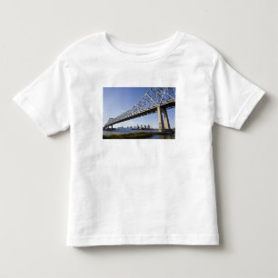 T-shirt Pour Les Tous Petits États-Unis, Louisiane, La Nouvelle-Orléans. Toit-t