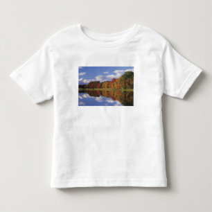 T-shirt Pour Les Tous Petits États-Unis, Massachusetts, Acton. Reflet de l'auto