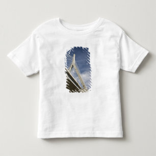T-shirt Pour Les Tous Petits États-Unis, Massachusetts, Boston. Le pont Zakim.