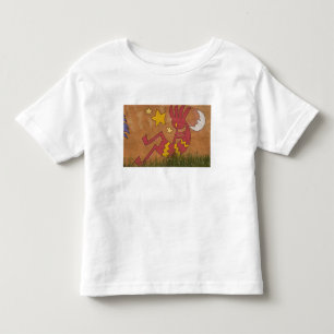 T-shirt Pour Les Tous Petits États-Unis, Nouveau-Mexique, Santa Fe. Peinture mu
