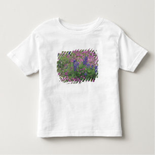 T-shirt Pour Les Tous Petits États-Unis, Texas Hill Country. Bluebonnets au mil