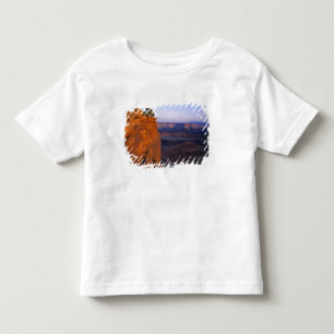 T-shirt Pour Les Tous Petits États-Unis, Utah, Dead Horse Point SP. Lumière tar