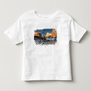 T-shirt Pour Les Tous Petits États-Unis, Utah, parc national de Zion. Lever de