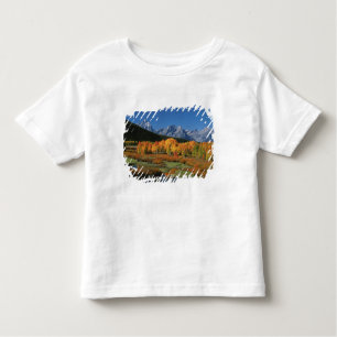 T-shirt Pour Les Tous Petits États-Unis, Wyoming, Grand Tetons National Park, É