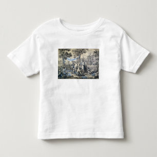 T-shirt Pour Les Tous Petits Été, étude pour une d'une série de tapisseries