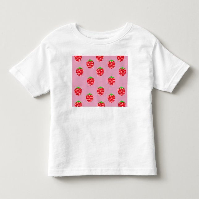 T-shirt Pour Les Tous Petits Été Merveilleux aux Fruits Rouges (Devant)