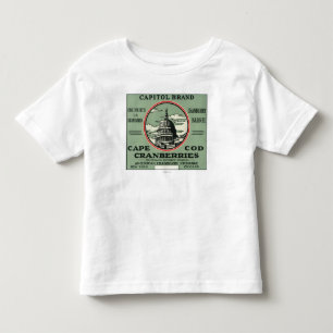 T-shirt Pour Les Tous Petits Étiquette de canneberge de marque de capitol de