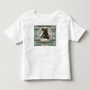T-shirt Pour Les Tous Petits Étiquette de canneberge de marque de moulin à ve