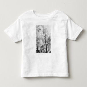 T-shirt Pour Les Tous Petits Europe, France, Paris. Statue et grande roue,