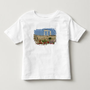 T-shirt Pour Les Tous Petits Europe, Grèce, Cyclades, Délos. Ruines de colonnes