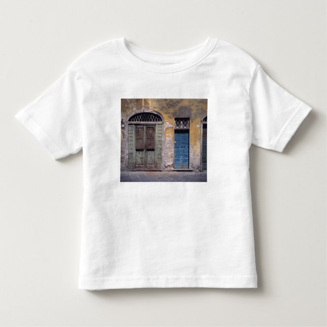 T-shirt Pour Les Tous Petits Europe, Italie, Lucques. Ces vieilles portes ajout (Devant)