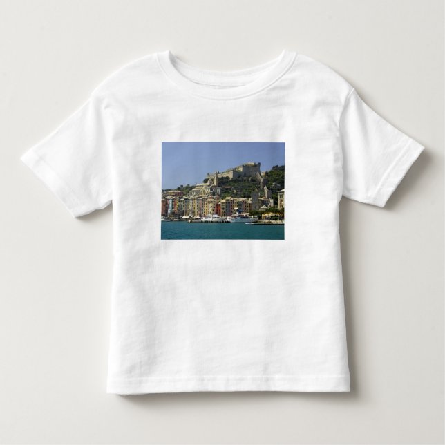 T-shirt Pour Les Tous Petits Europe, Italie, Portovenere ou Porto Venere. (Devant)