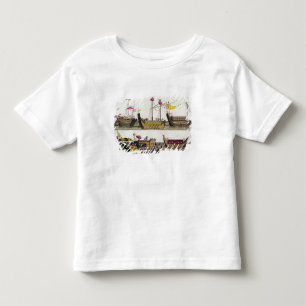 T-shirt Pour Les Tous Petits Exemples des bateaux chinois, illustration de 'Le
