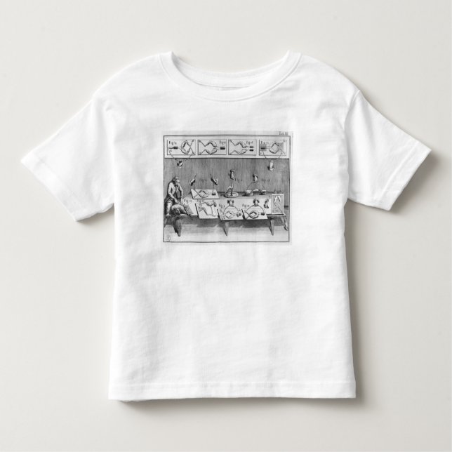T-shirt Pour Les Tous Petits Expérience sur des grenouilles (Devant)