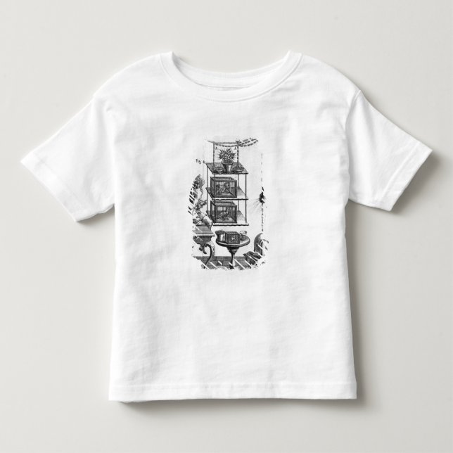 T-shirt Pour Les Tous Petits Expérimentation avec l'électricité (Devant)