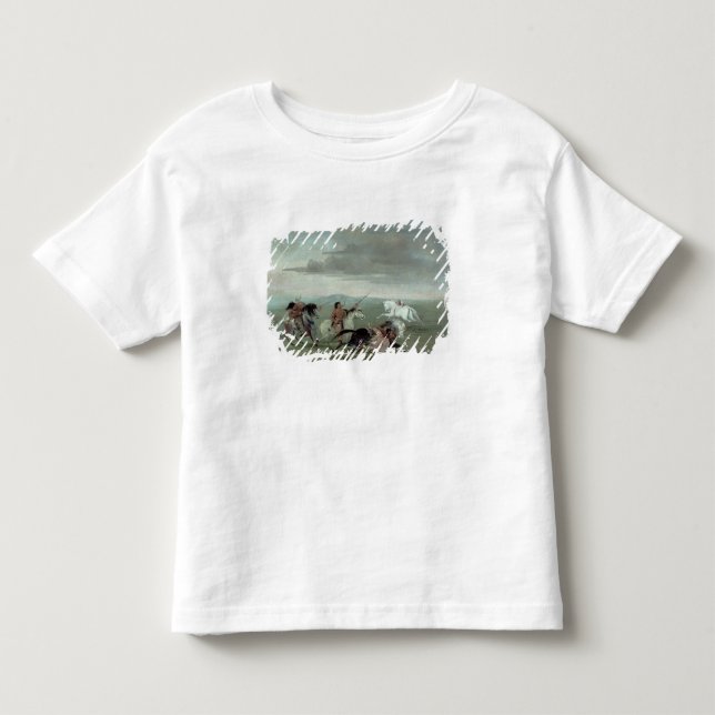 T-shirt Pour Les Tous Petits Exploits de Comanche de l'équitation martiale, (Devant)
