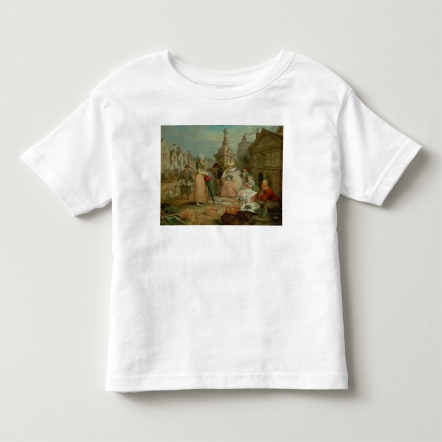 T-shirt Pour Les Tous Petits Exposition juste (Devant)