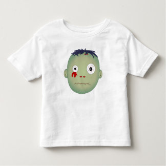 T-shirt Pour Les Tous Petits Expressions de visage Zombie