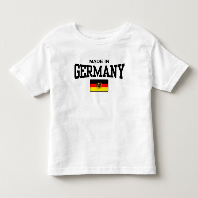 T-shirt Pour Les Tous Petits Fabriqué En Allemagne (Devant)