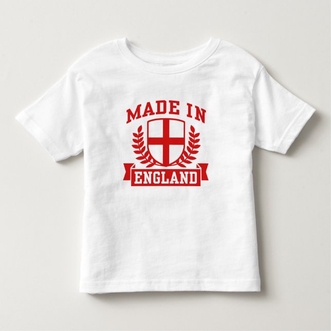 T-shirt Pour Les Tous Petits Fabriqué En Angleterre (Devant)