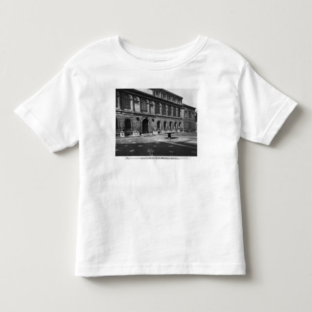 T-shirt Pour Les Tous Petits Façade de la bibliothèque (Devant)