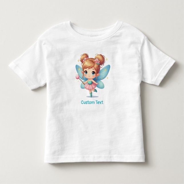 T-shirt Pour Les Tous Petits Fairy Girl Custom (Devant)